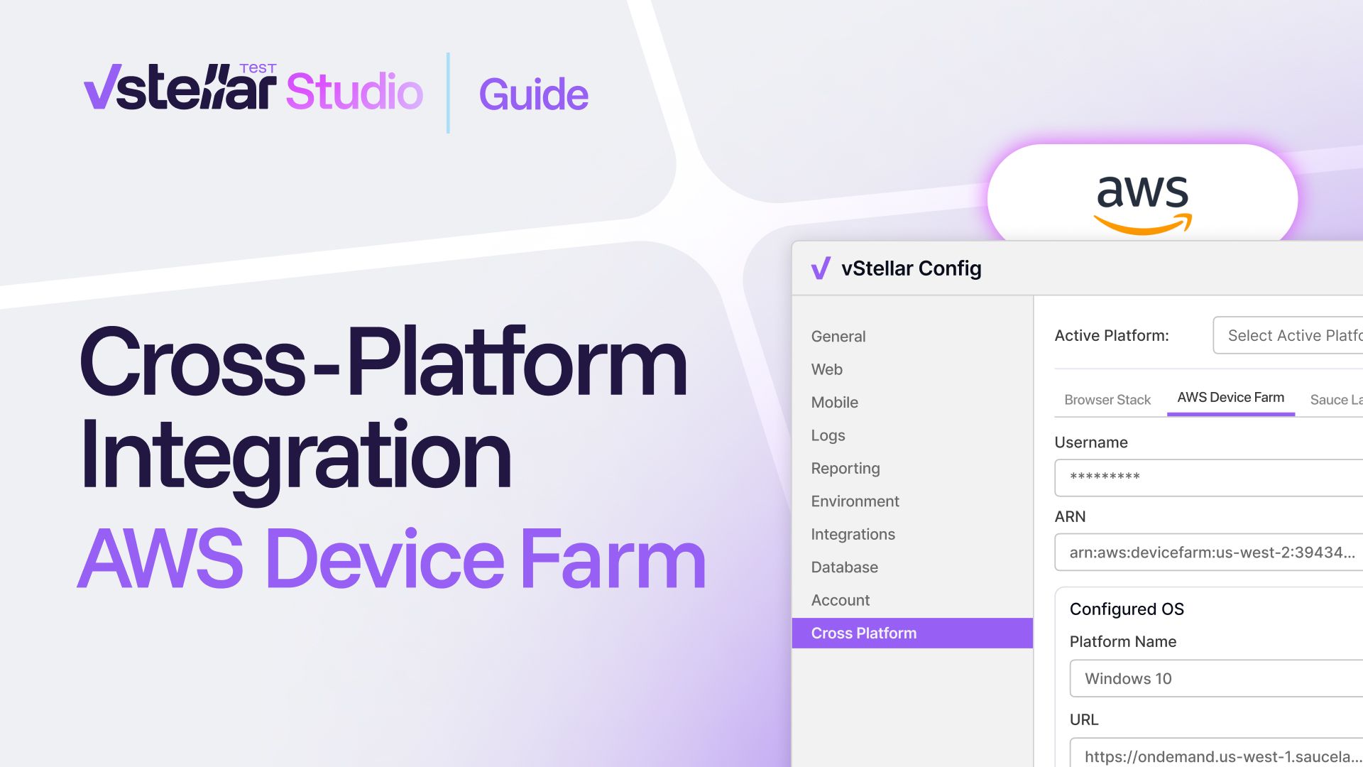 cross platform integration aws
